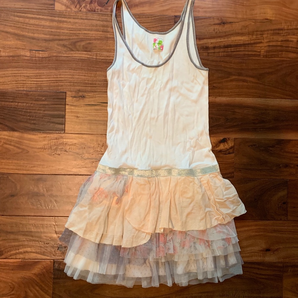Free People ruffle dress